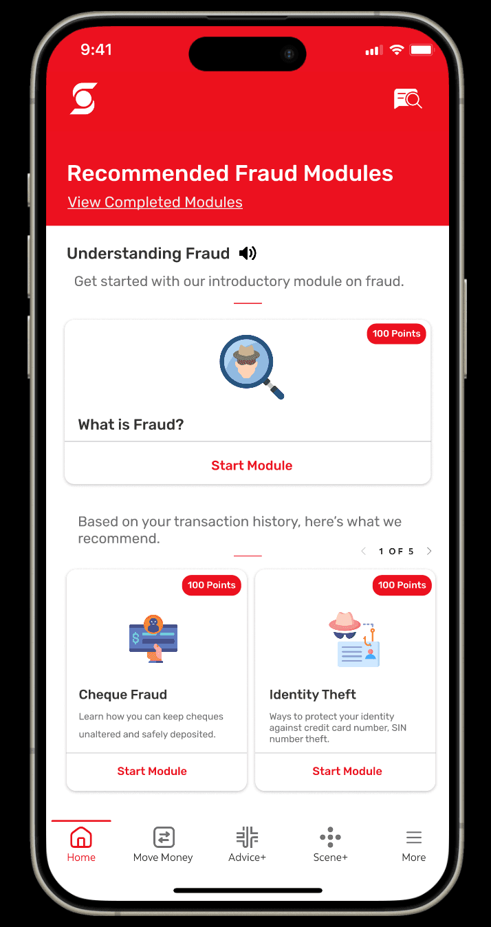 Fraud Fighters dashboard