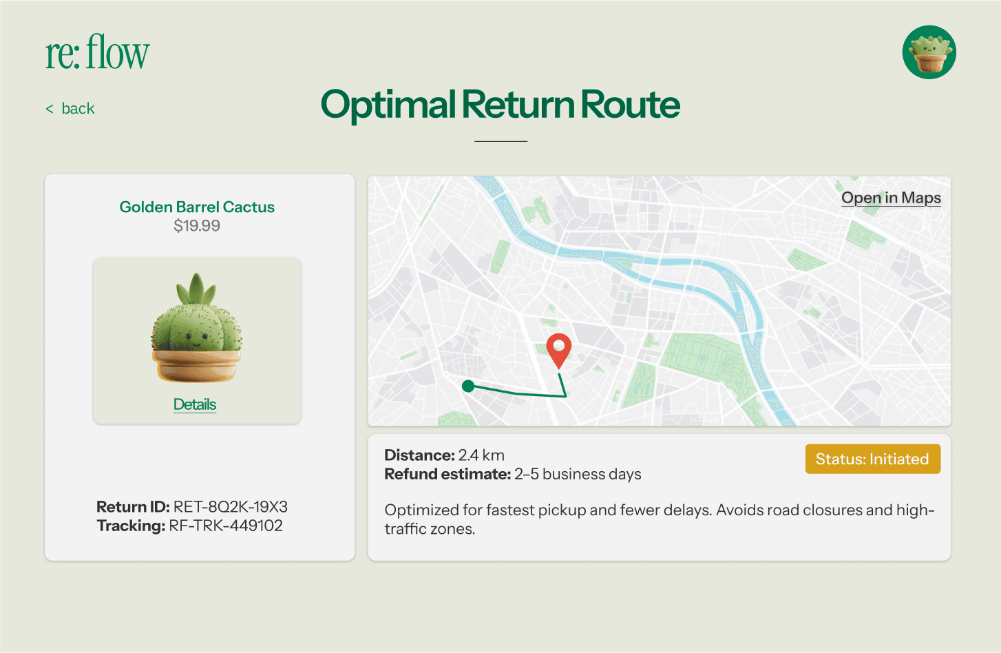 re:flow routing